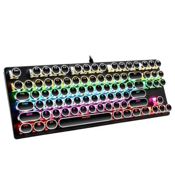 Full Size Retro T12 Mechanical USB Keyboard