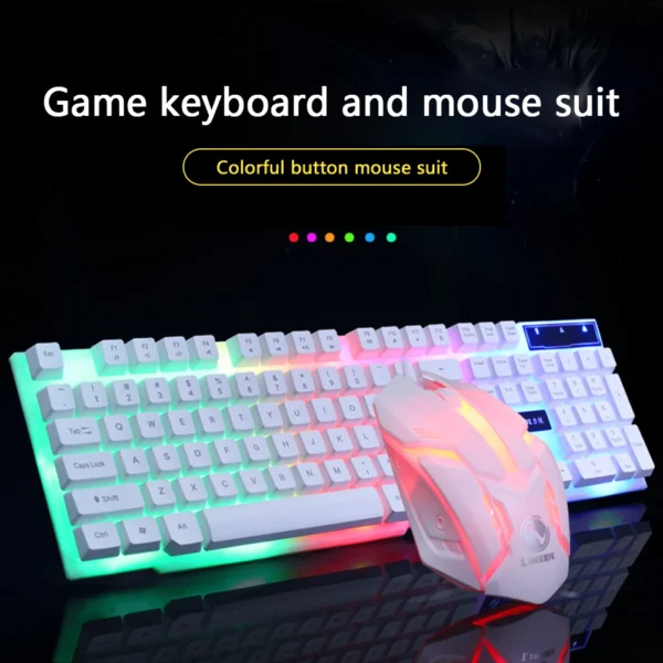 USB Wired Mouse and Keyboard Set
