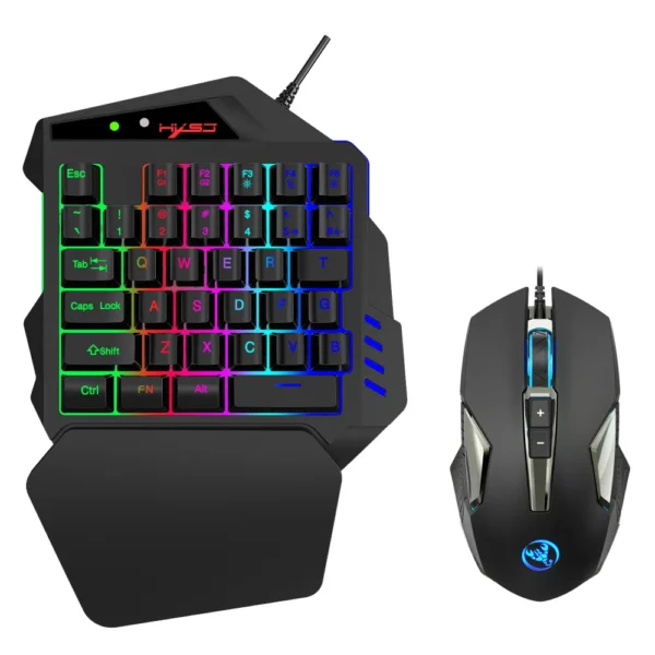 Mechanical Macro Gaming Keyboard and Mouse