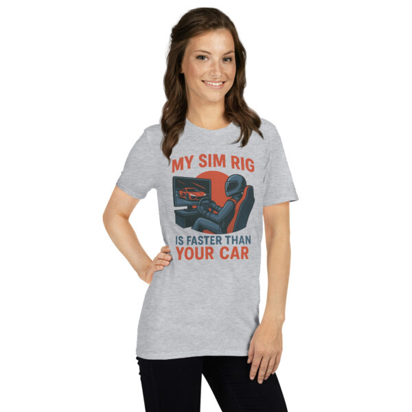 Faster Than Your Car - Short-Sleeve Unisex T-Shirt