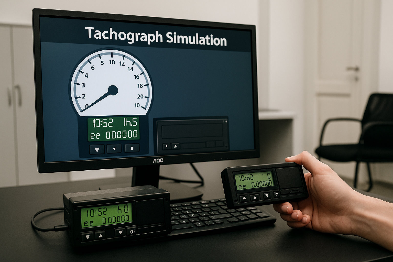 Simulacija tahografa